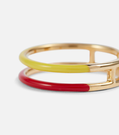 Persée 18kt Gold Ring In Pink