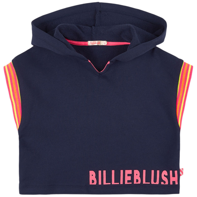 Billieblush Kids' Logo Sweater Vest Navy | ModeSens