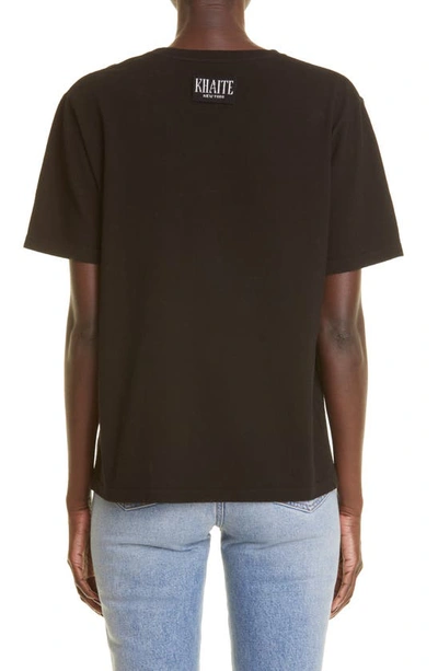 Khaite Mae Short-sleeved T-shirt In Black