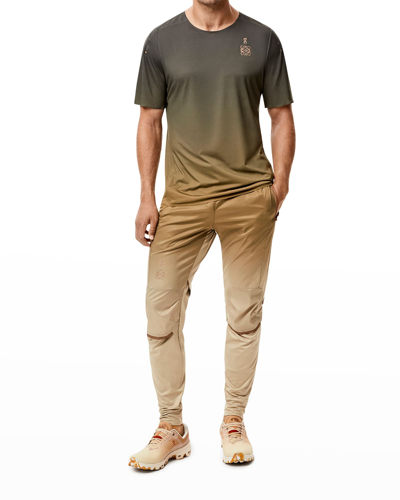 Shop Loewe X On Men's Degrade Jersey T-shirt In Gradient K