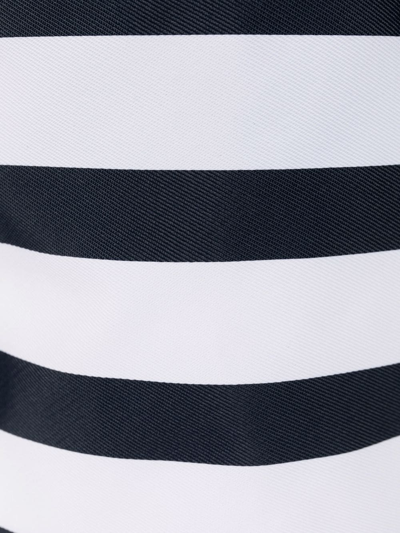 Thom Browne Four-bar Swim Tech Trunks In Blue
