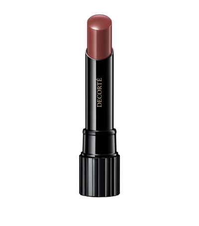 Shop Decorté Rouge Glow Lipstick In Brown