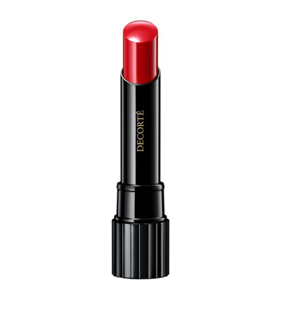 Shop Decorté Rouge Shine Lipstick In Red