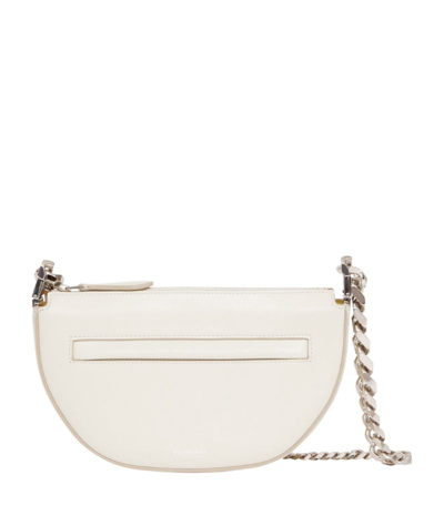 Burberry Micro Olympia Leather Saddle Bag - ShopStyle