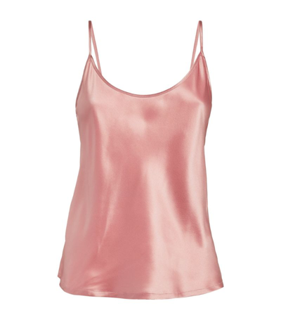 Shop La Perla Silk Camisole In Pink