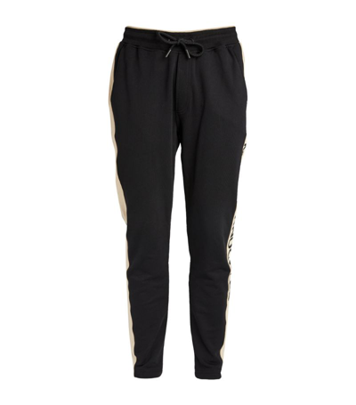 Shop Moose Knuckles Logo Sweatpants In Black