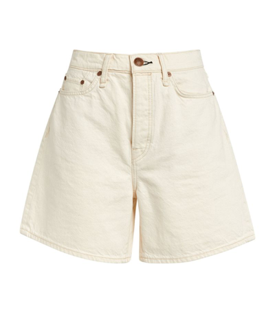 Shop Rag & Bone Maya High-rise Shorts In White