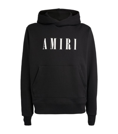 Shop Amiri Core Logo Hoodie In Black