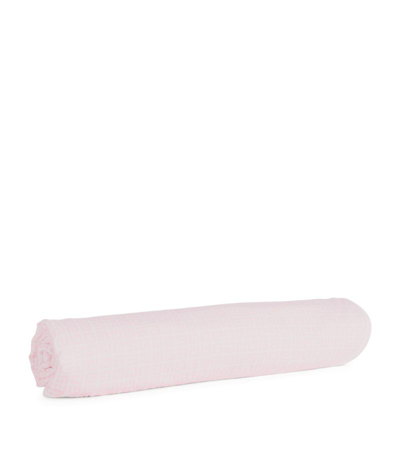 Shop Givenchy Cotton Logo Blanket In Pink