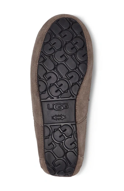 Shop Ugg ® Ascot Leather Slipper In Grey
