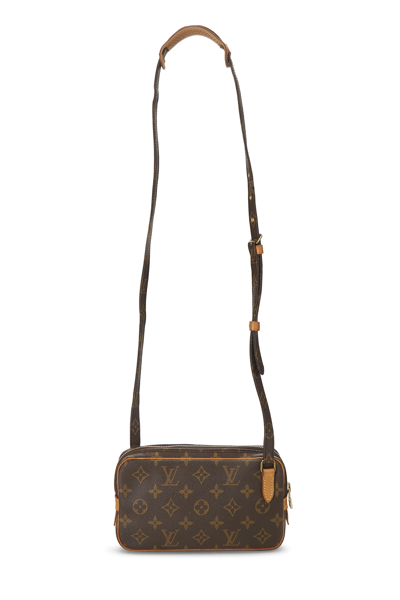 Pre-owned Louis Vuitton Monogram Pochette Marly Bandoulière