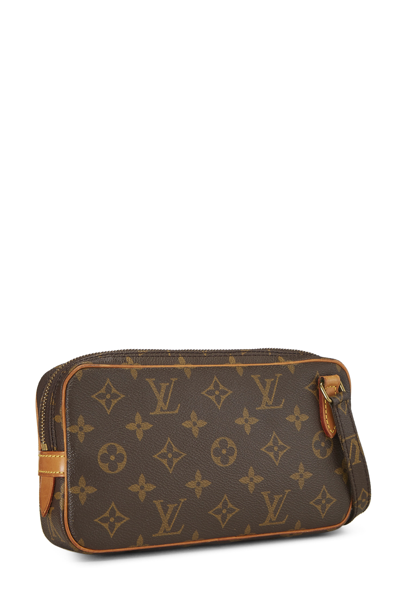 Pre-owned Louis Vuitton Monogram Pochette Marly Bandoulière