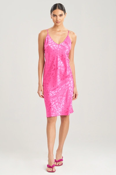 Shop Natori Decadence V-neck Chemise In Tropical Pink