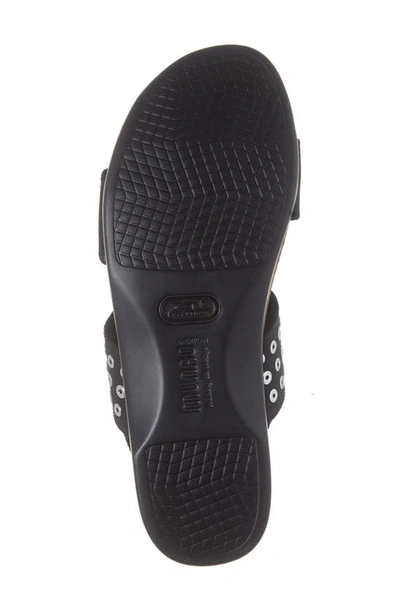 Shop Munro Pisces Sandal In Black Multi