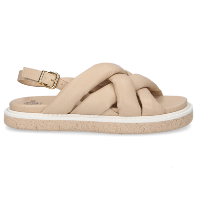 Shop Truman's Sandalen 9586 Deerskin In Beige