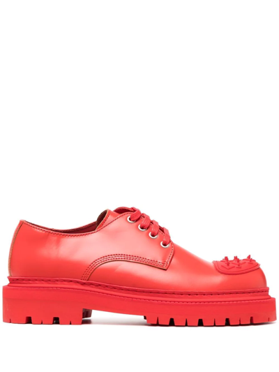 CAMPERLAB EKI ダービー size:41 Camperlab Eki Leather Derby Shoes In Red | ModeSens