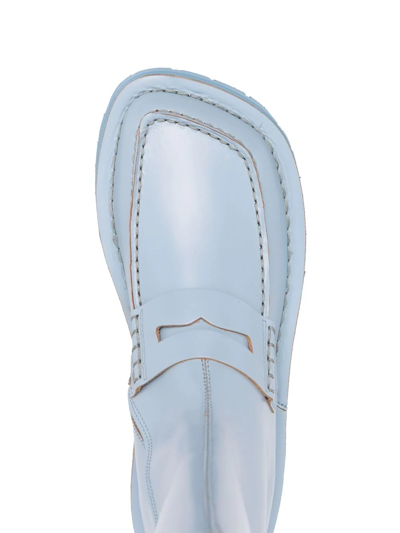 Camperlab Eki Mid-calf Boots In Blue