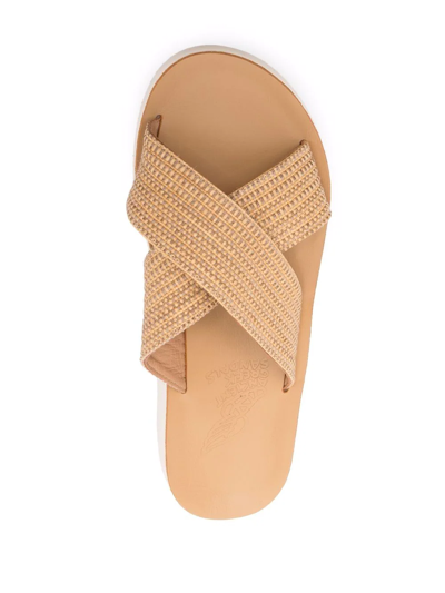 Shop Ancient Greek Sandals Thais Comfort Sandals In Neutrals