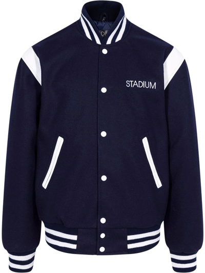 Shop Stadium Goods Rings Varsity "navy" Jacket In Blue