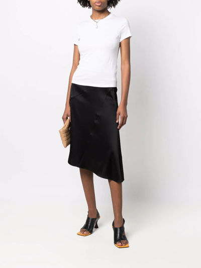 Theory Short-sleeve Pima Cotton T-shirt In White