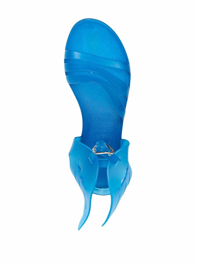 Shop Ancient Greek Sandals Ikaria Jelly Sandals In Blue
