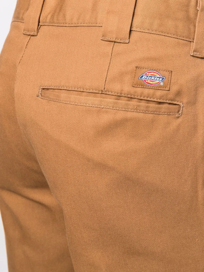 Dickies Construct 872 Slim-fit Work Pants In Brown