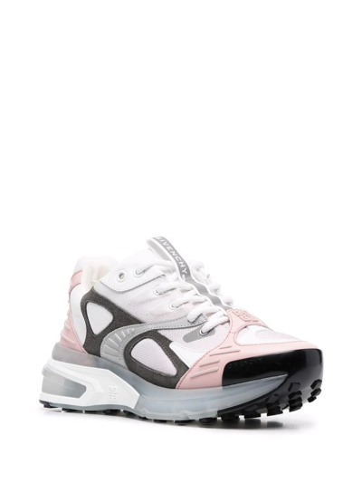Shop Givenchy Panelled-design Sneakers In Pink