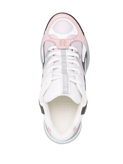 Shop Givenchy Panelled-design Sneakers In Pink