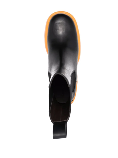 Shop Bottega Veneta Flash 95mm Chelsea Boots In Black