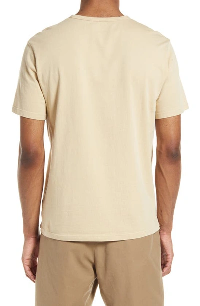 Shop Vince Solid T-shirt In Washed Eagle Rock