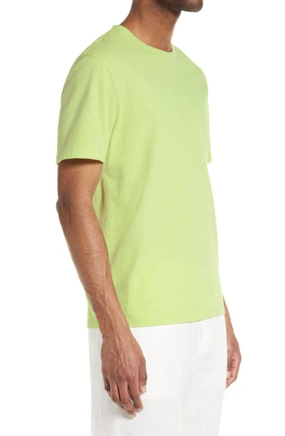 Shop Vince Solid T-shirt In Washed Cactus Bloom