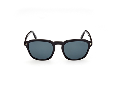 Shop Tom Ford Eyewear Square Hayden Sunglasses In Black