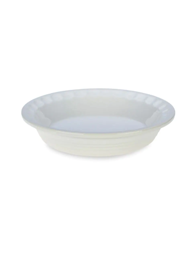 Shop Le Creuset Heritage Pie Dish In White