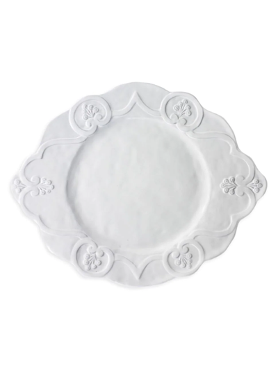 Shop Arte Italica Bella Bianca Scalloped Charger In White