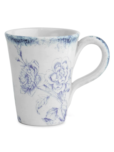 Shop Arte Italica Giulietta Ceramic Mug In Blue White