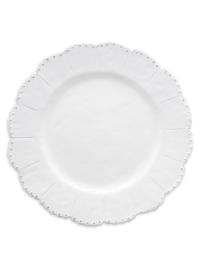Shop Arte Italica Bella Bianca Beaded Dinner Plate In White