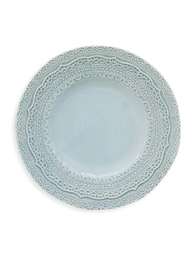 Shop Arte Italica Finezza Salad/dessert Plate In Blue