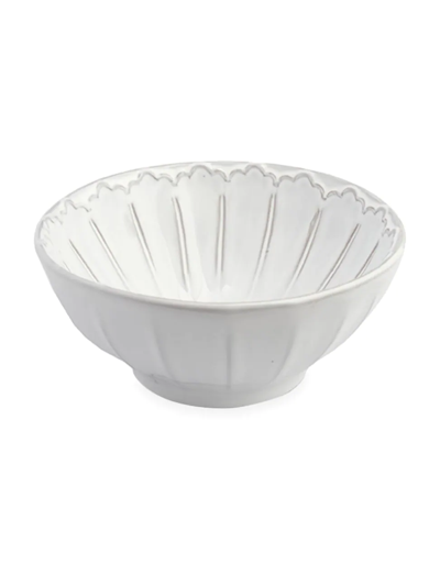 Shop Arte Italica Bella Bianca Cresta Cereal Bowl In White
