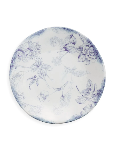 Shop Arte Italica Giulietta Ceramic Salad & Dessert Plate In Blue White