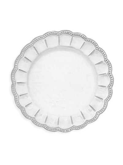 Shop Arte Italica Bella Bianca Beaded Charger In White