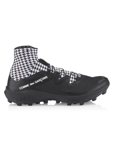 Shop Comme Des Garçons Comme Des Carçons X Salomon Cross Sneakers In Black