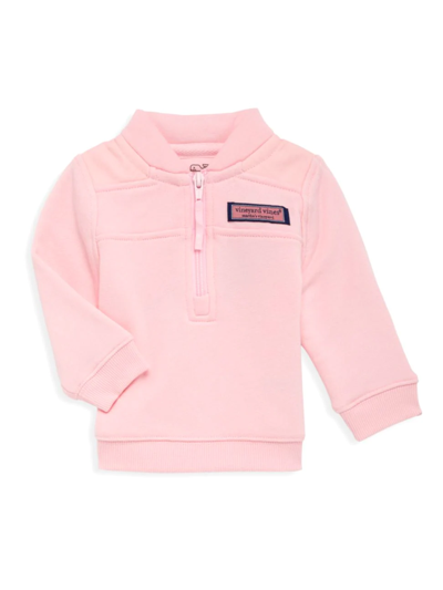 Shop Vineyard Vines Baby Boy's Classic Shep Shirt In Flamingo