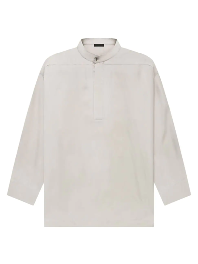 Shop Fear Of God Men's Long Sleeve Shirt In Cement