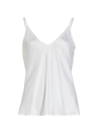 Shop L Agence Women's Lexi Camisole Top In White