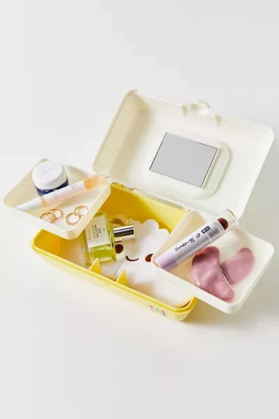 Shop Caboodles Pretty In Petite Cosmetic Case In Yellow