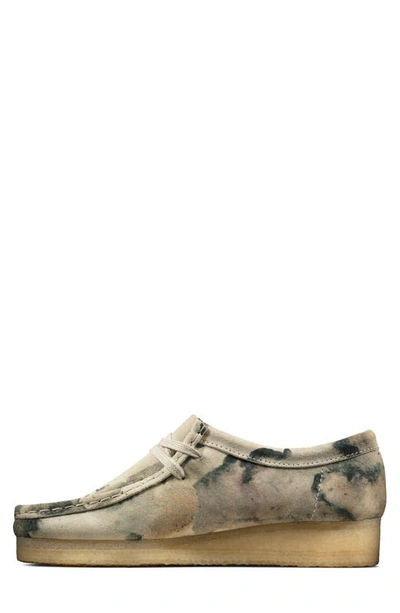Shop Clarksr Wallabee Water Resistant Chukka Boot In Off White Camo