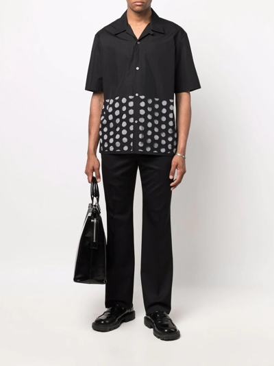 Valentino Black High Waisted Tailored Pants In Black