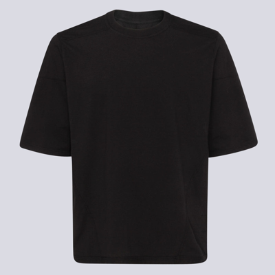 Shop Rick Owens Drkshdw Black Cotton T-shirt