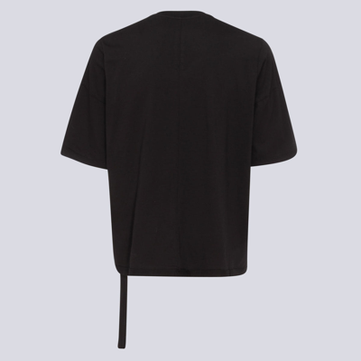 Shop Rick Owens Drkshdw Black Cotton T-shirt