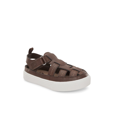 Shop Oshkosh B'gosh Toddler Boys Cilan Sandals In Brown